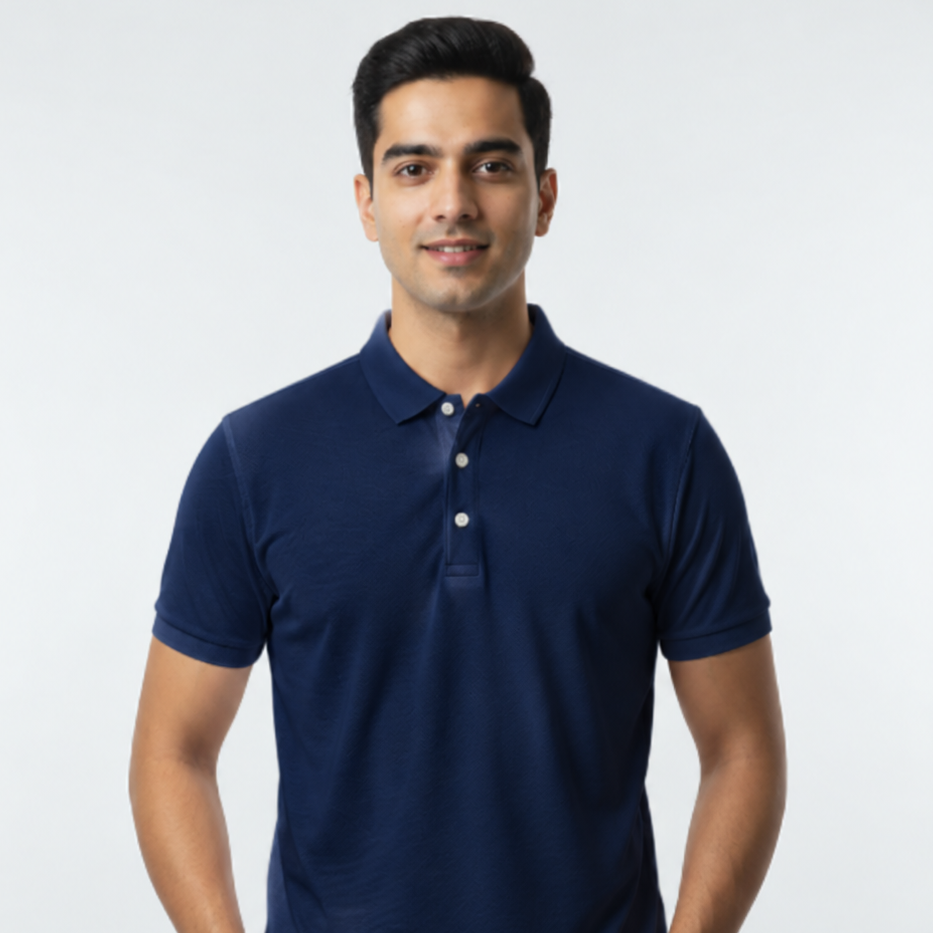 Premium Mars Collared Polyester T-Shirt