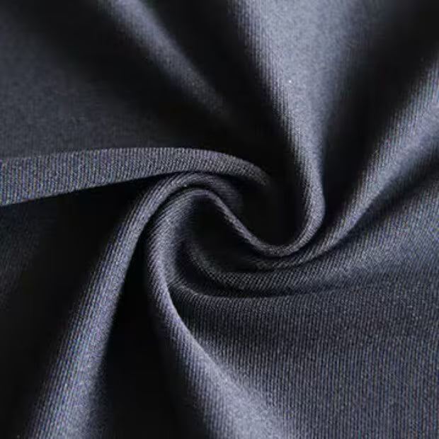 Black NS Lycra Stretch Fabric.