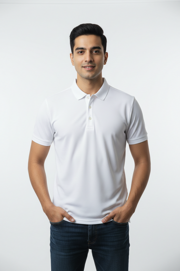 Premium Mars Collared Polyester T-Shirt